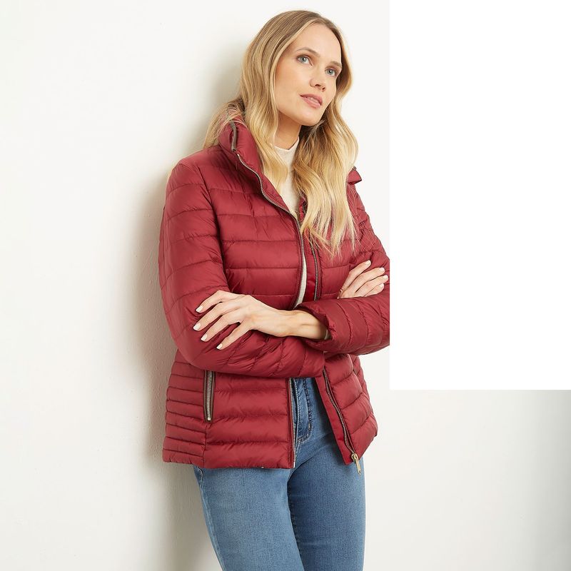 LA MARTINA - Chaqueta acolchada con capota plegable Mujer La Martina