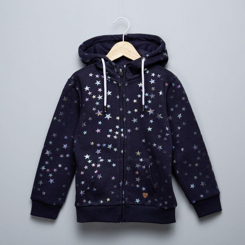 YAMP - Saco Niña con Estampado Con capucha Yamp