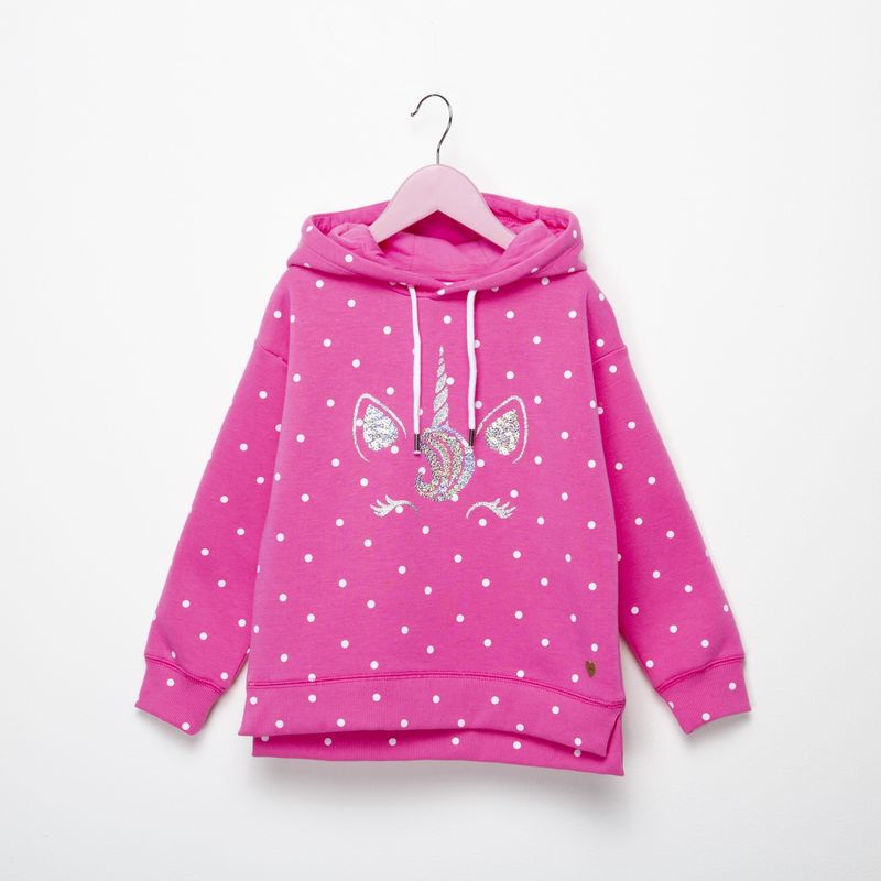 YAMP - Saco Niña con Estampado Con capucha Yamp