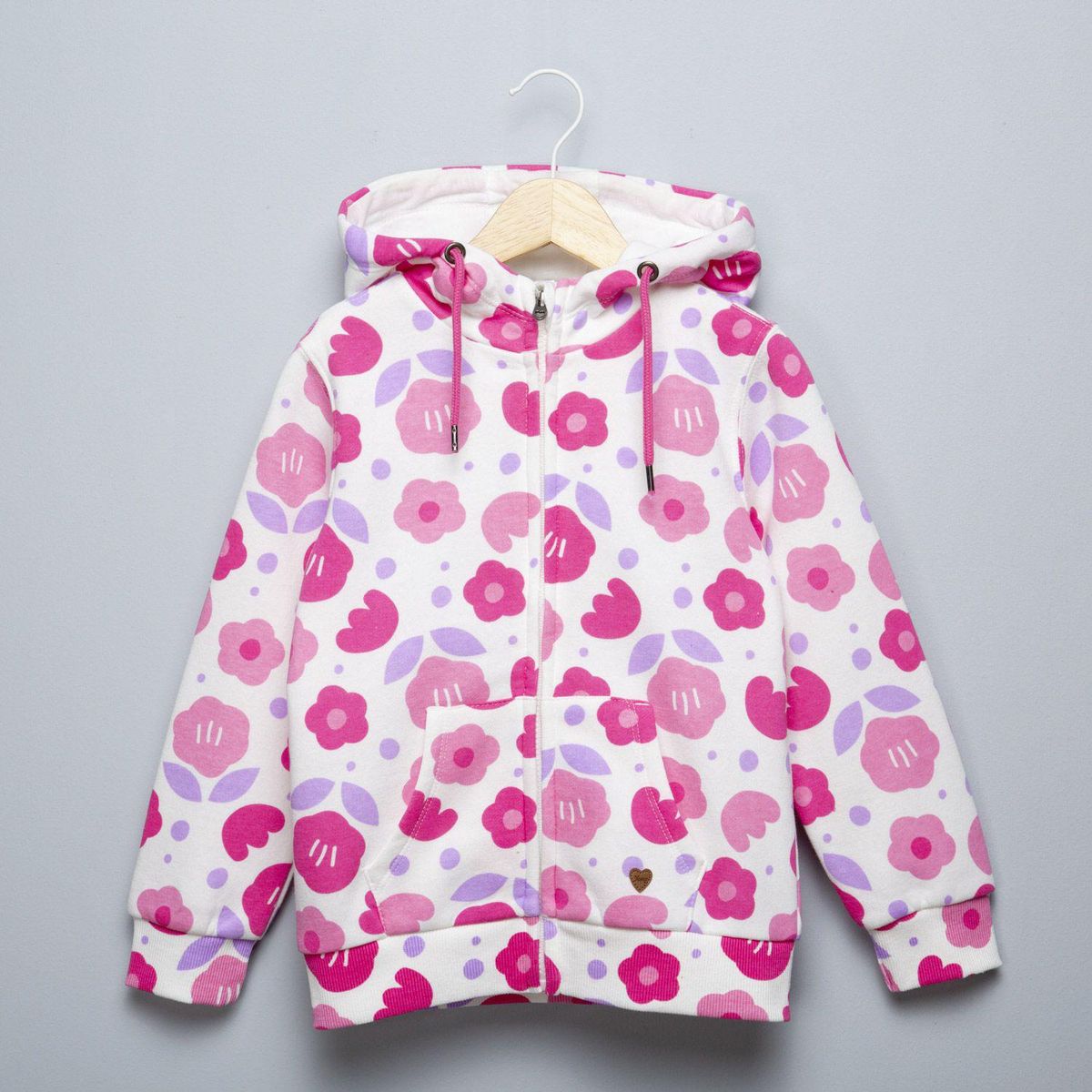 YAMP - Saco Niña con Estampado Con capucha Yamp