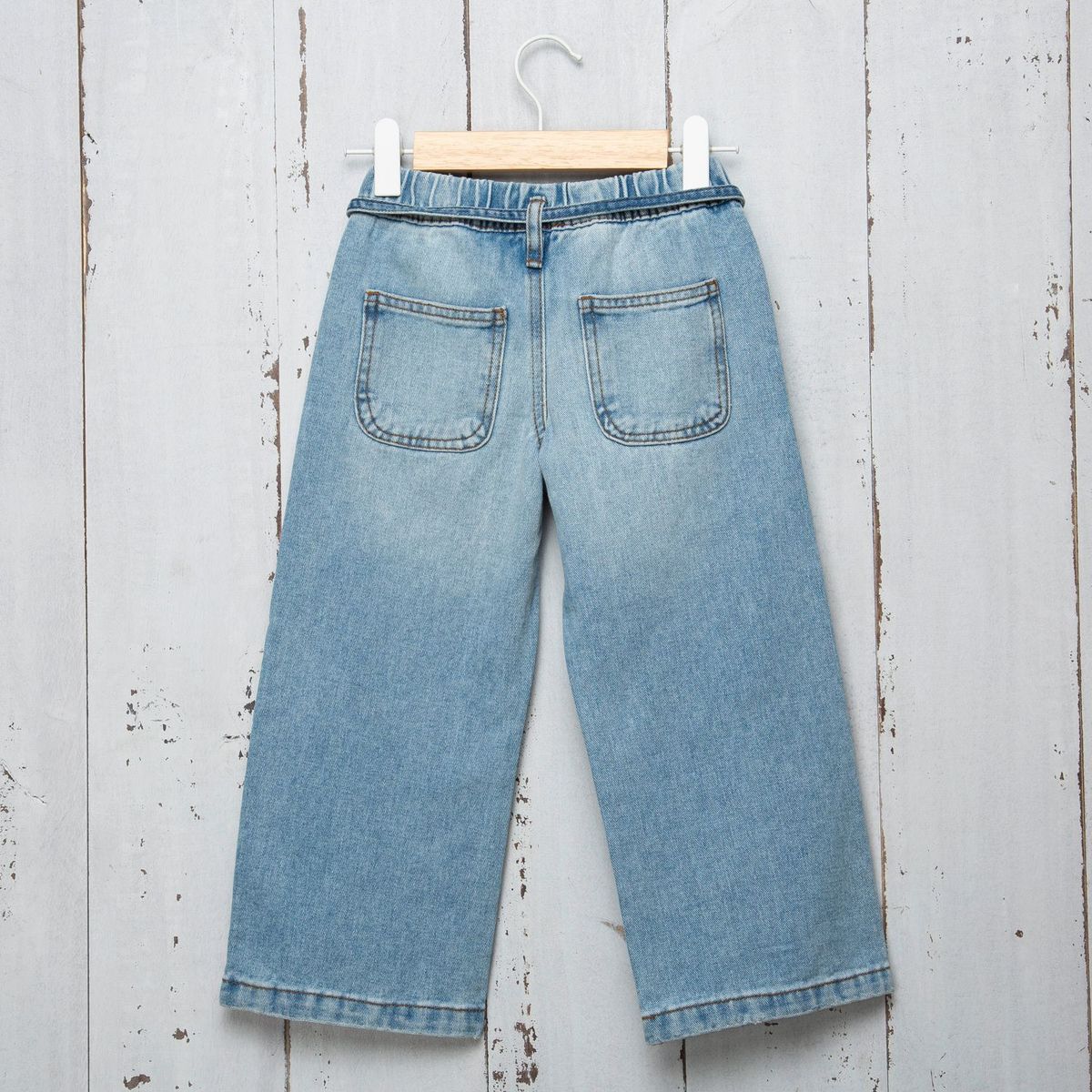 YAMP - Jean Niña Cintura elásticada Algodón Yamp