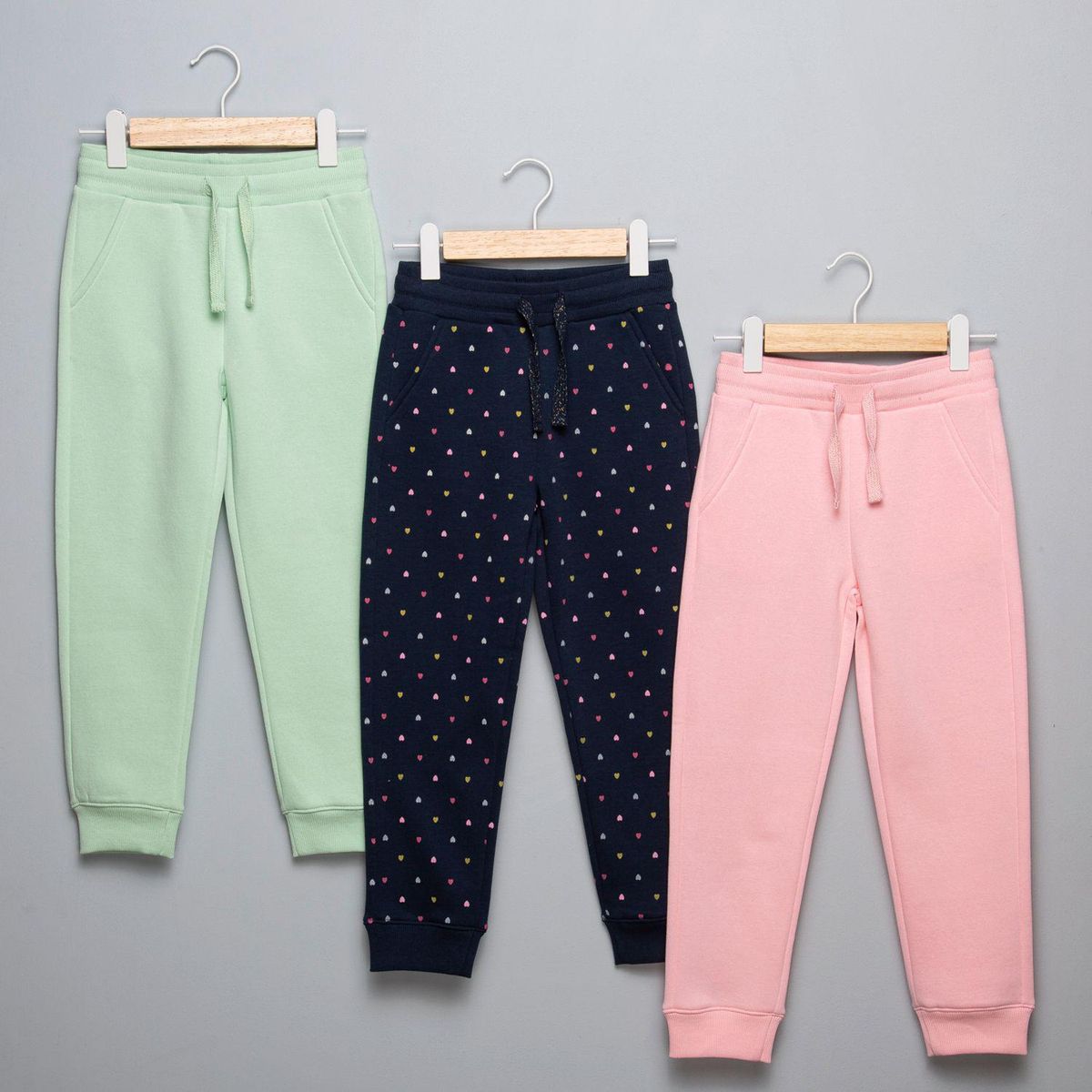 YAMP - Pantalones Niña Pack de 3 unidades Cintura elásticada Yamp 