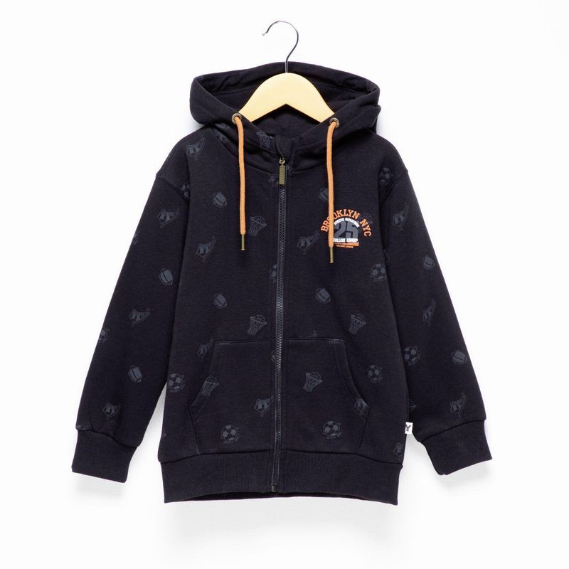 YAMP - Saco Niño con Estampado Con capucha Yamp