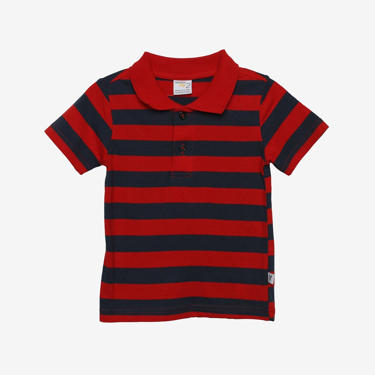 YAMP - Camiseta Polo Niño Con cuello Manga corta Yamp