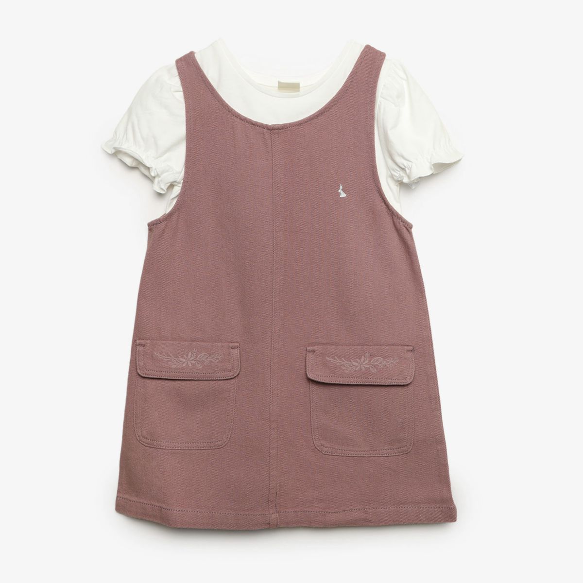 CONIGLIO - Vestido Niña 2 piezas Algodón Coniglio