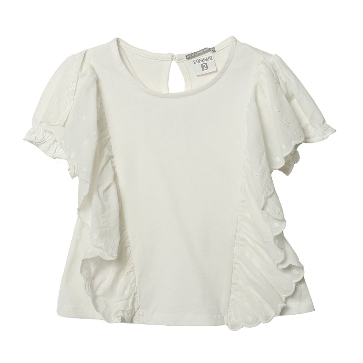 CONIGLIO - Camiseta Niña Manga corta Algodón Coniglio