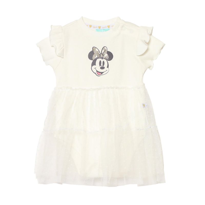 MINNIE - Vestido Bebé niña Manga corta Algodón Minnie