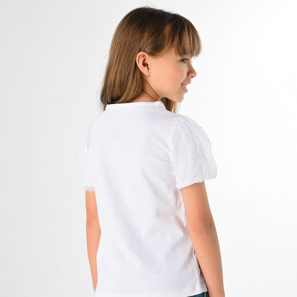 FROZEN - Camiseta Niña Manga corta Algodón Frozen