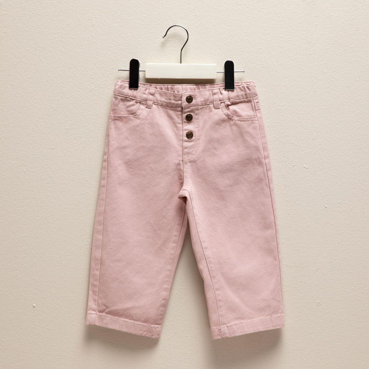 YAMP - Pantalón Bebé niña Tiro medio Algodón Yamp