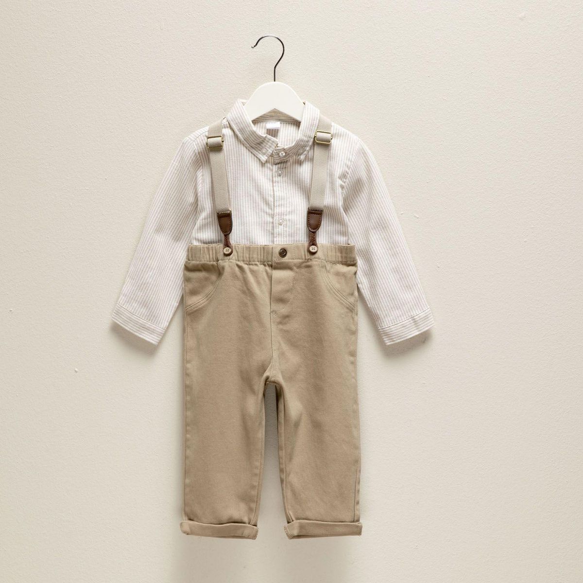 YAMP - Conjunto Bebé niño 3 piezas Algodón Yamp 