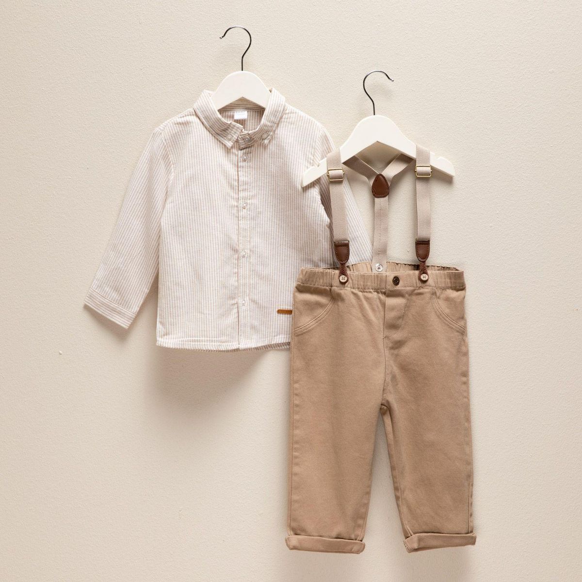 YAMP - Conjunto Bebé niño 3 piezas Algodón Yamp 