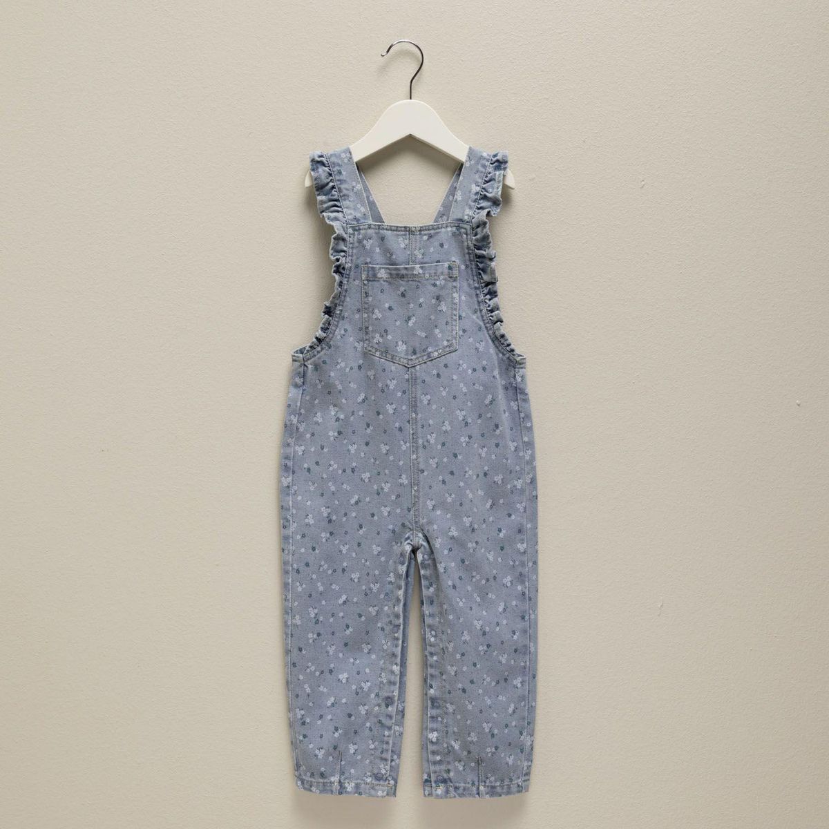 YAMP - Jardinera Bebé niña con Flores Algodón Yamp