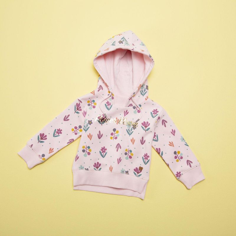 YAMP - Saco Bebé niña con Estampado Con capucha Yamp