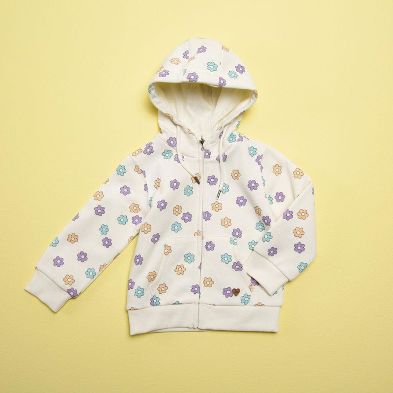 YAMP - Saco Bebé niña con Estampado Con capucha Yamp