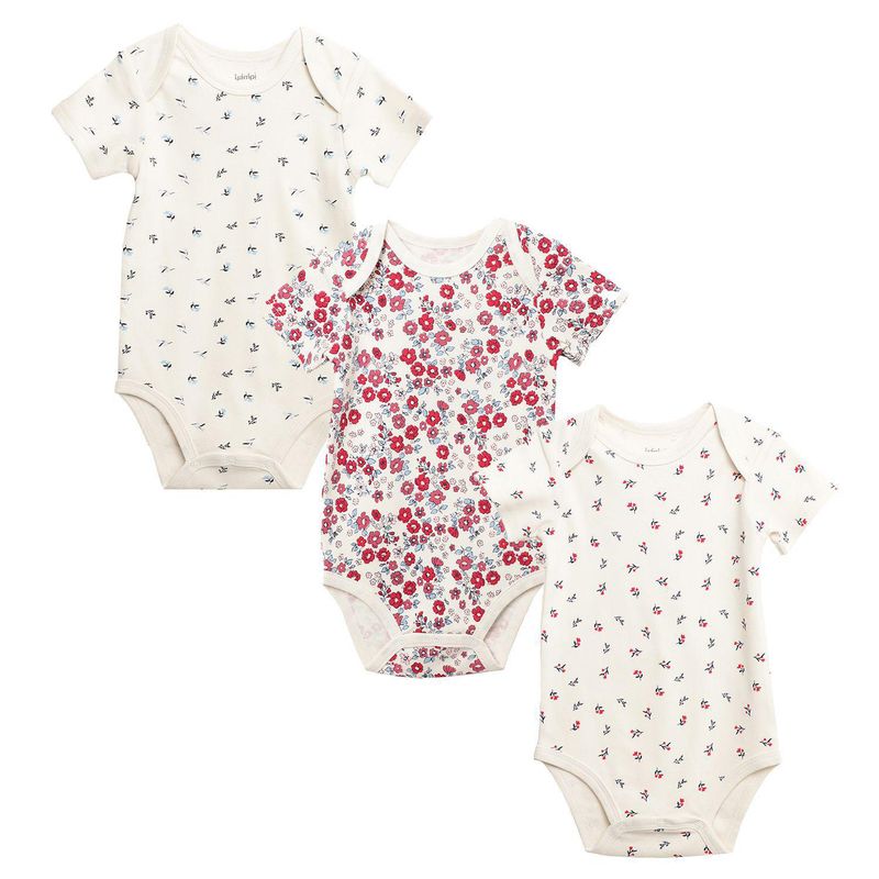 YAMP - Body Bebé niña Pack de 3 unidades Algodón Yamp 