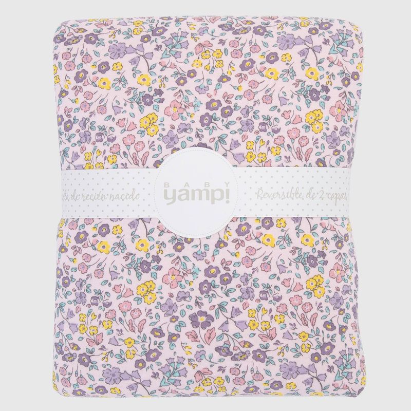 YAMP - Manta para Bebe niña en Algodón Yamp