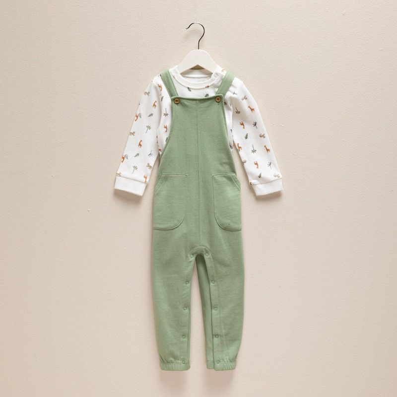 YAMP - Conjunto Jardinera + saco para Bebé niño en Algodón Yamp