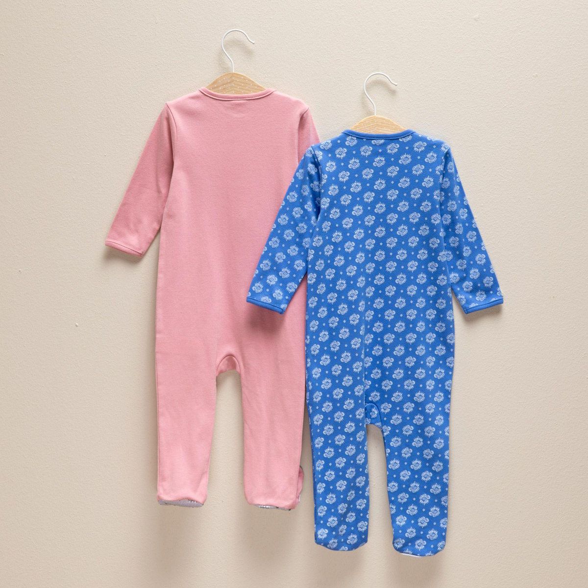 YAMP - Pijama Bebé niña Pack de 2 unidades Manga larga Algodón Yamp