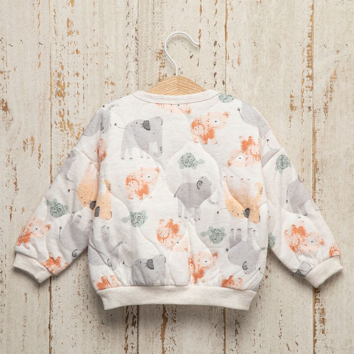 YAMP - Chaqueta Bebé niña Manga larga de Algodón Yamp