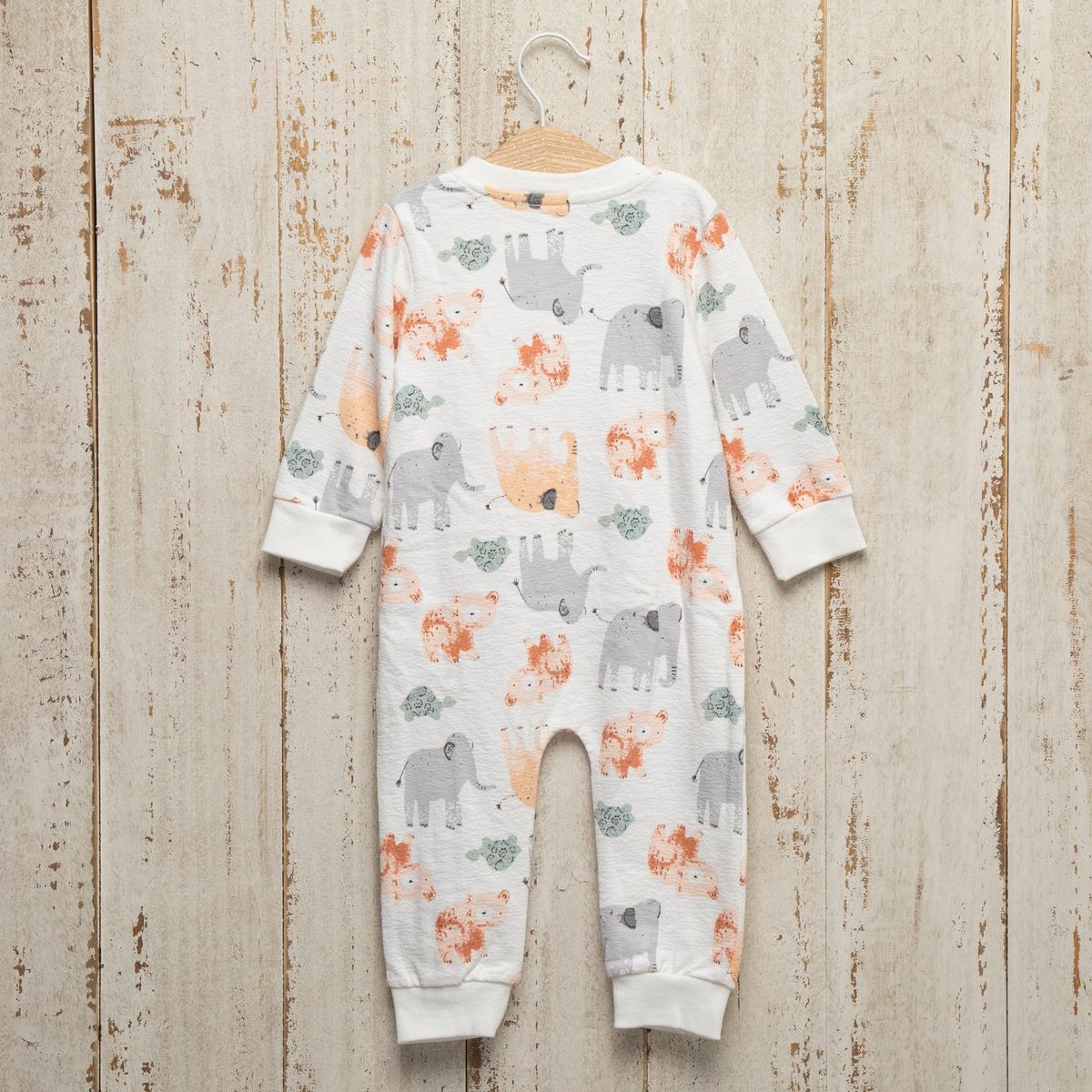 YAMP - Enterito Bebé niña Manga larga de Algodón Yamp