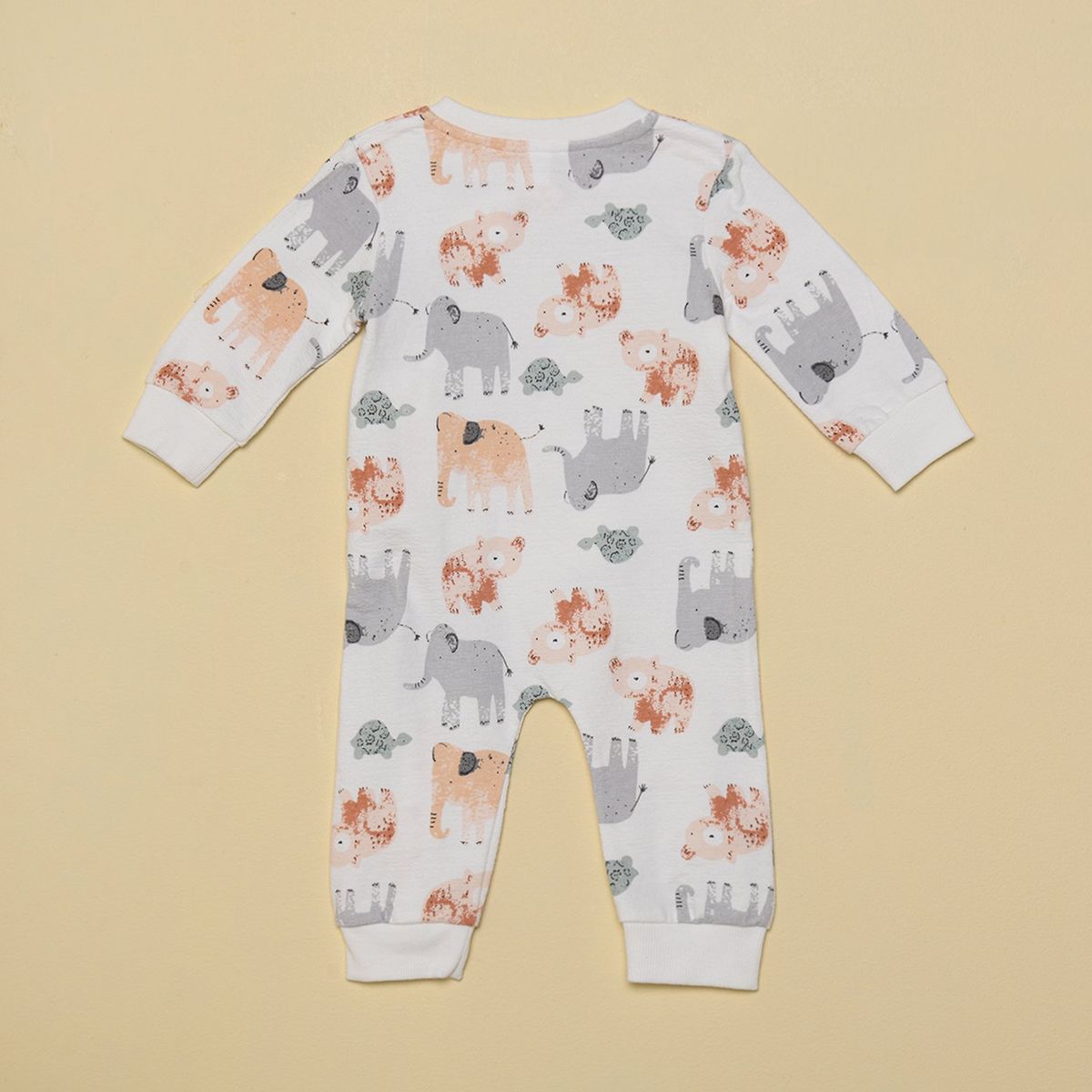 YAMP - Enterito Bebé niña Manga larga de Algodón Yamp