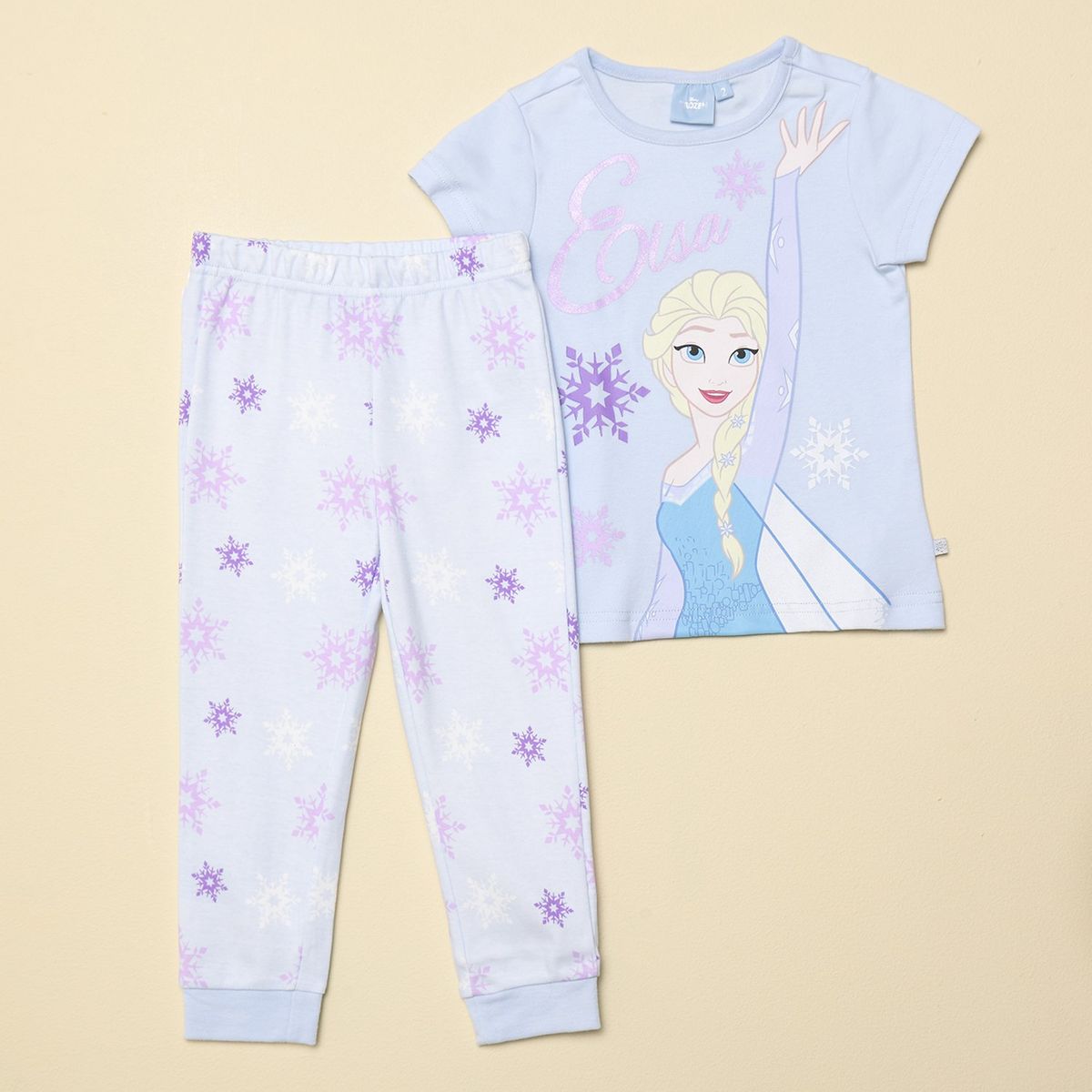 DISNEY - Pijama Niña Manga corta Frozen 