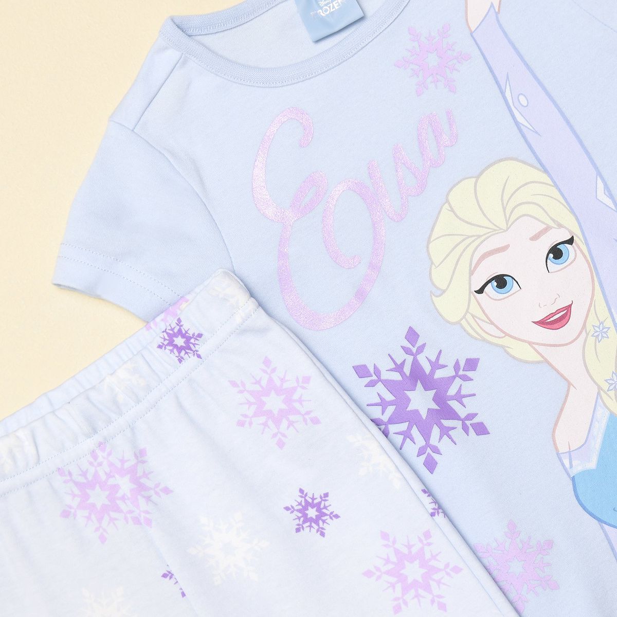 DISNEY - Pijama Niña Manga corta Frozen 