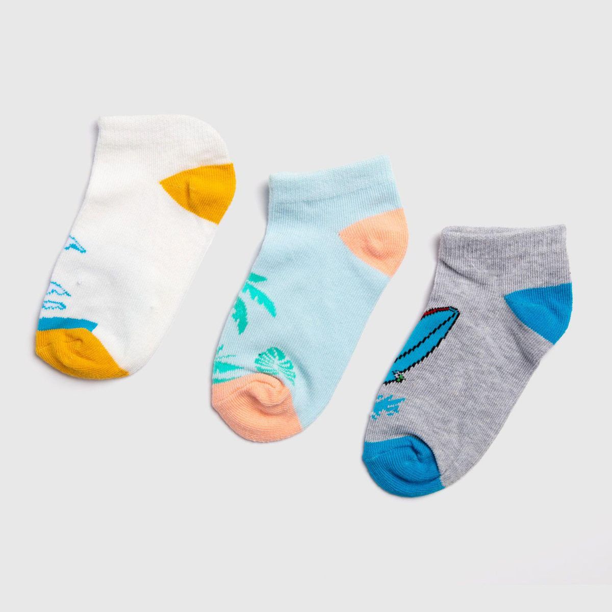 YAMP - Medias Niño Invisible Pack de 3 Yamp