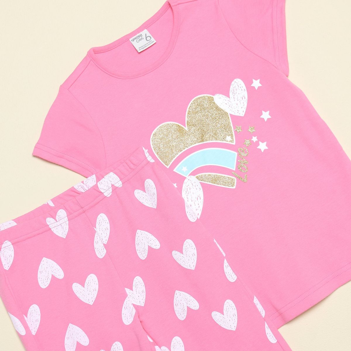 YAMP - Pijama Niña Manga corta Yamp 