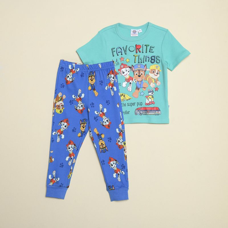 PAW PATROL - Pijama Niño Manga corta Paw Patrol 
