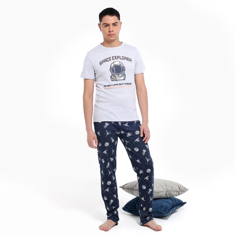 FEDERATION - Pijama para Niño 2 piezas Cintura elásticada Manga corta de Algodón Federation