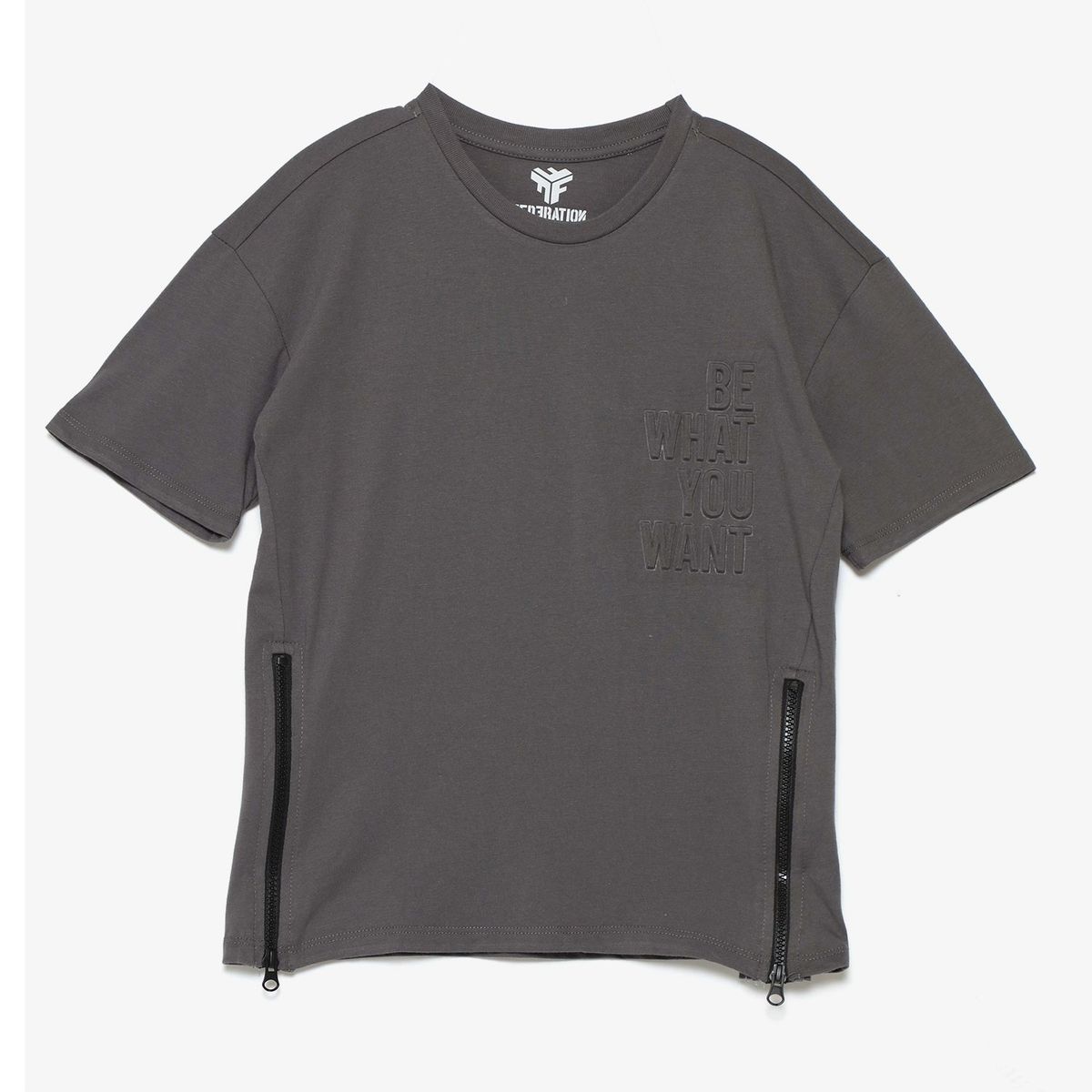 FEDERATION - Camiseta Niño con Logo Manga corta Federation