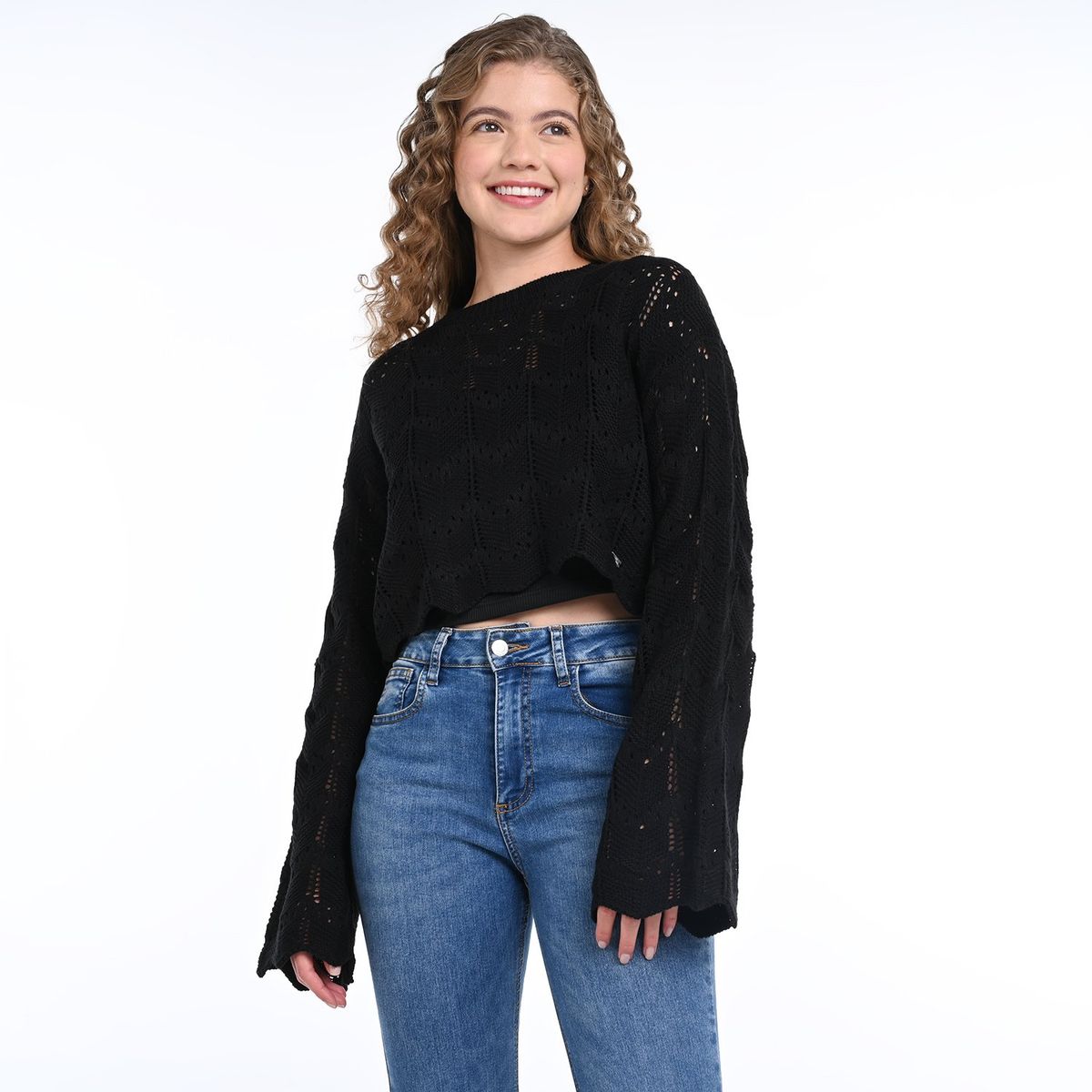 ELV - Saco Niña Tejido Acrílico ELV