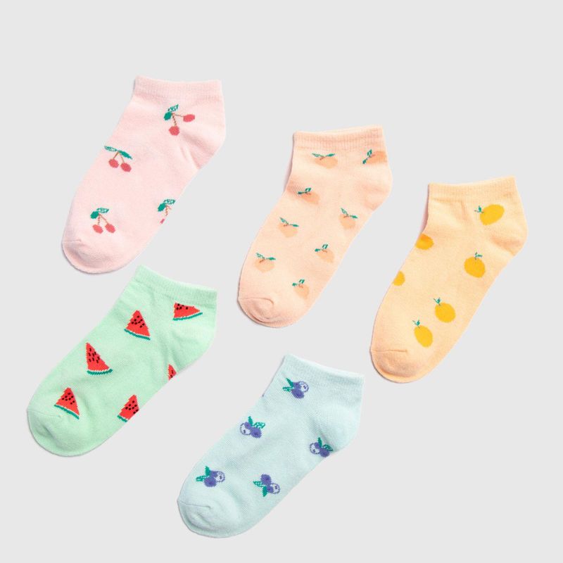 YAMP - Medias Niña Corto Pack de 5 Yamp