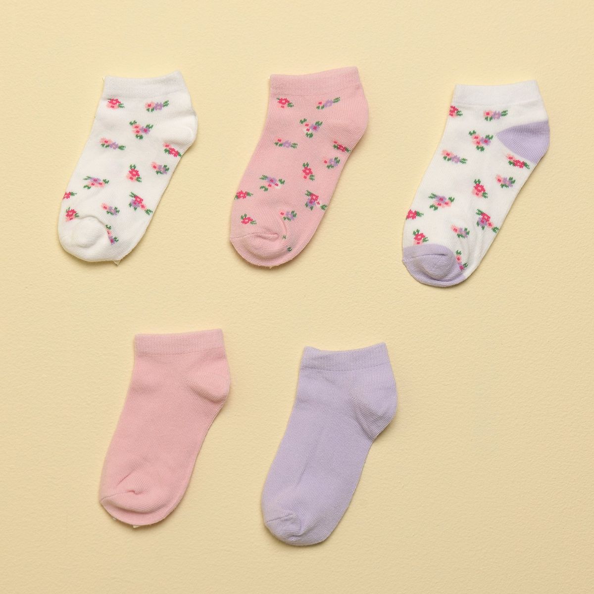 YAMP - Medias Niña Corto Pack de 5 Yamp