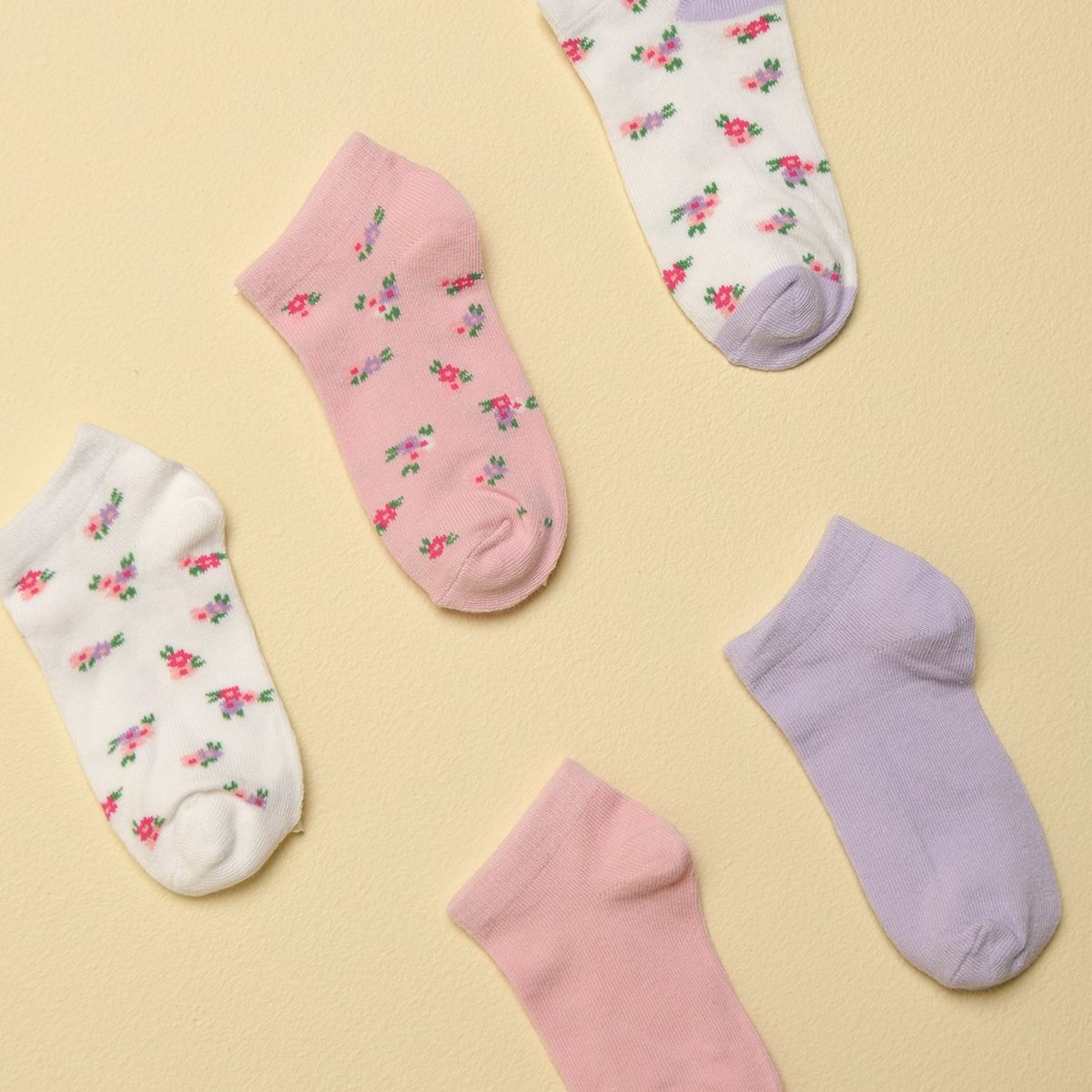 YAMP - Medias Niña Corto Pack de 5 Yamp