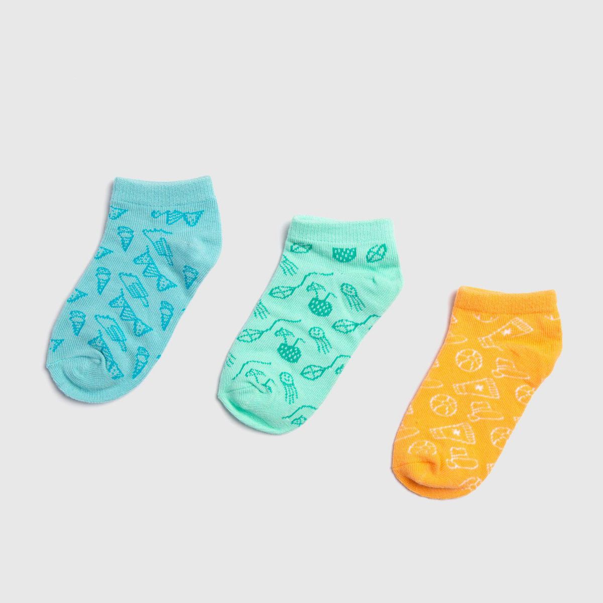 YAMP - Medias Niña Corto Pack de 3 Yamp