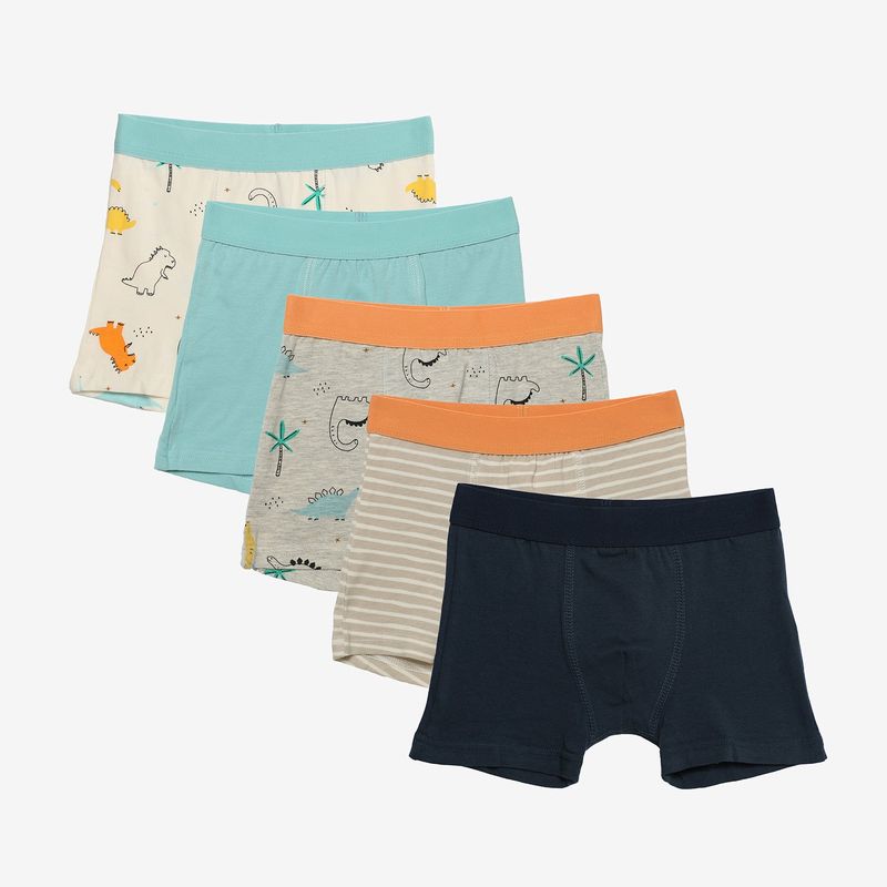 YAMP - Boxer Niño Pack de 5 unidades de Algodón Yamp