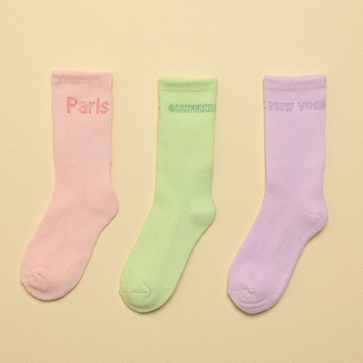 ELV - Medias Niña Medio Pack de 3 ELV