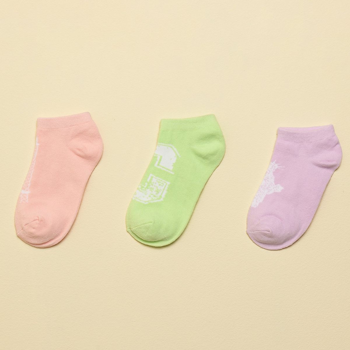 ELV - Medias Niña Corto Pack de 3 ELV