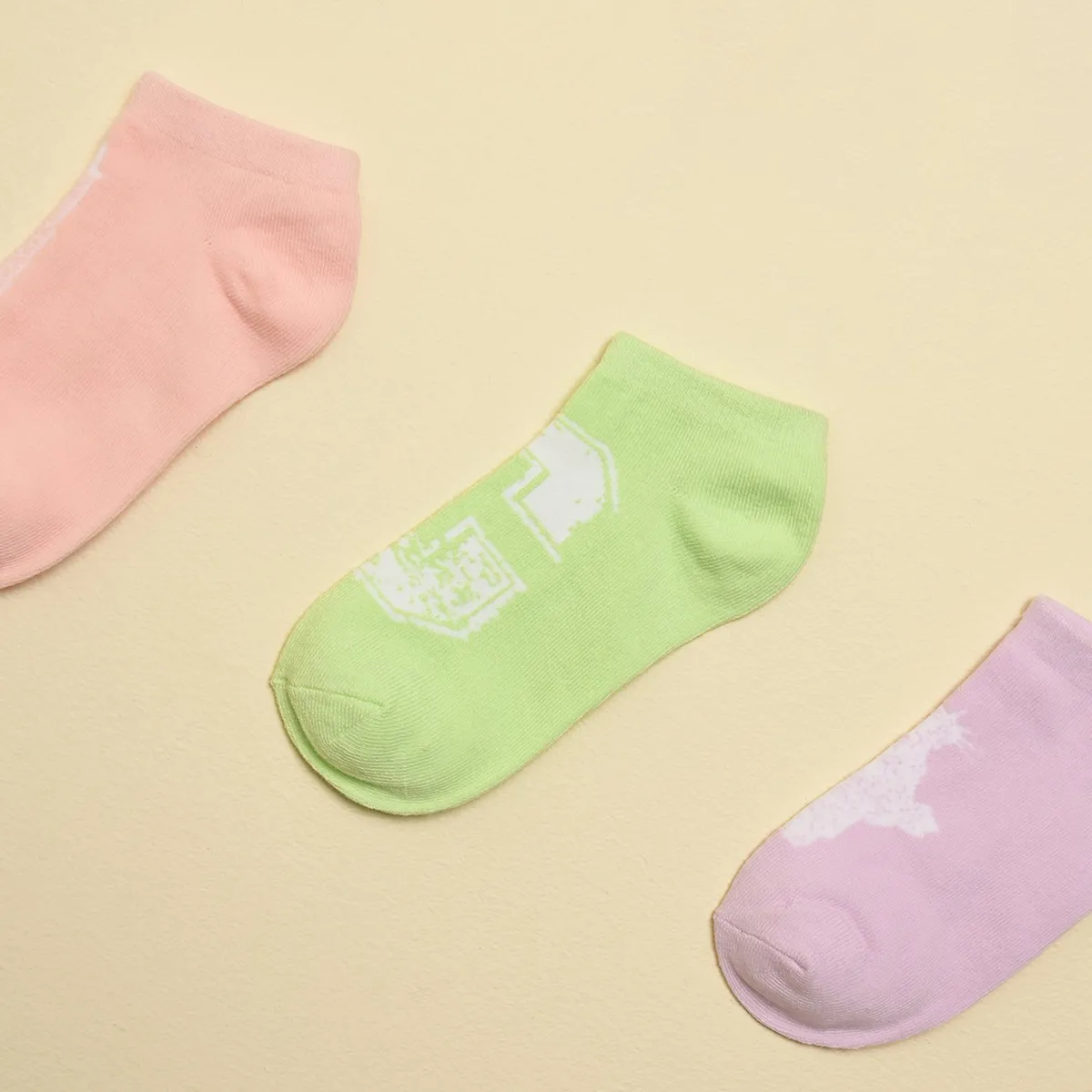 ELV - Medias Niña Corto Pack de 3 ELV