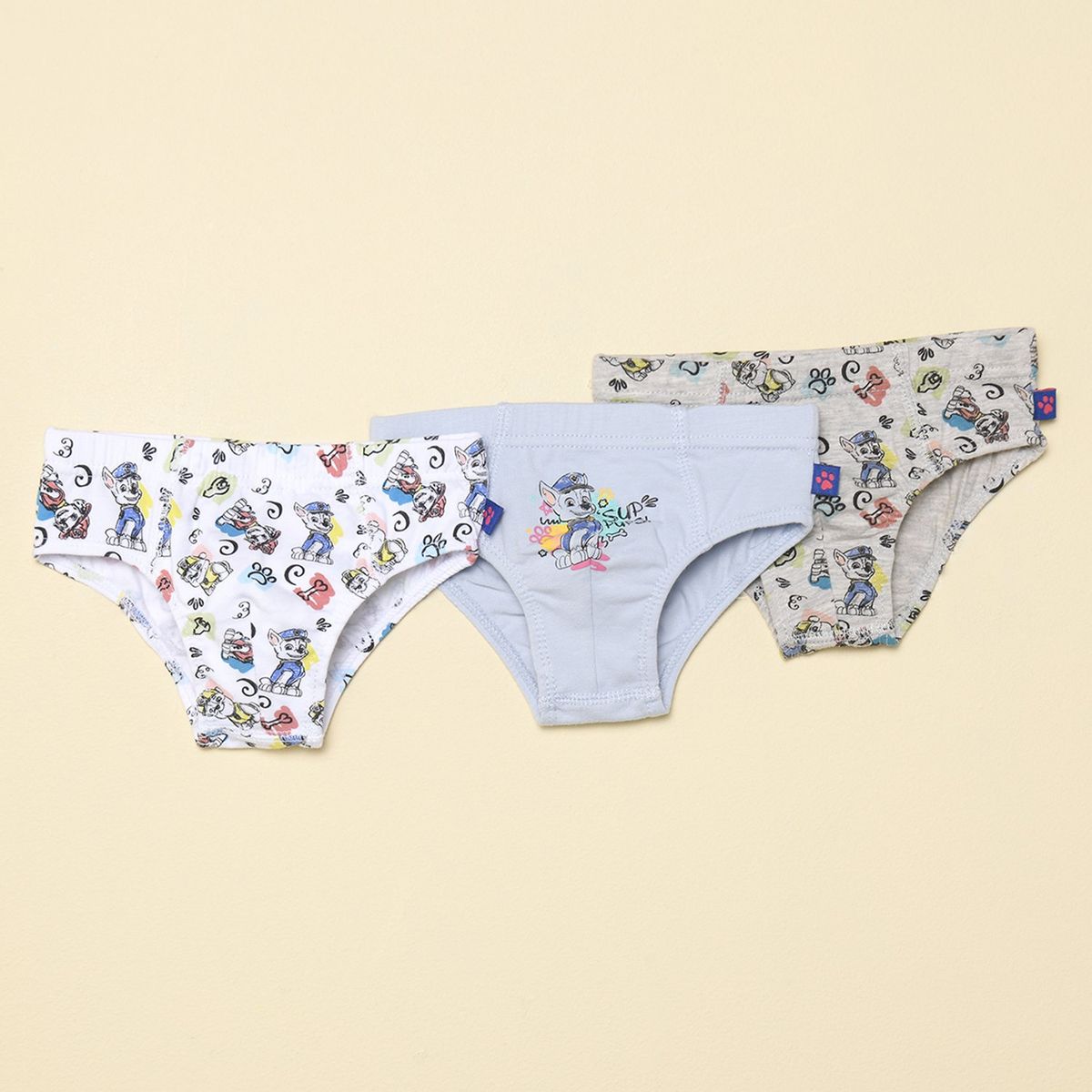 PAW PATROL - Calzoncillos Niño Pack x3 unidades de Algodón Paw Patrol