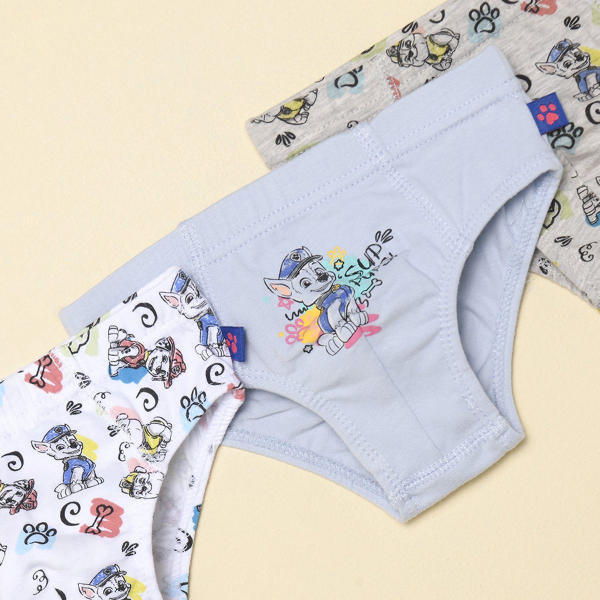 PAW PATROL - Calzoncillos Niño Pack x3 unidades de Algodón Paw Patrol