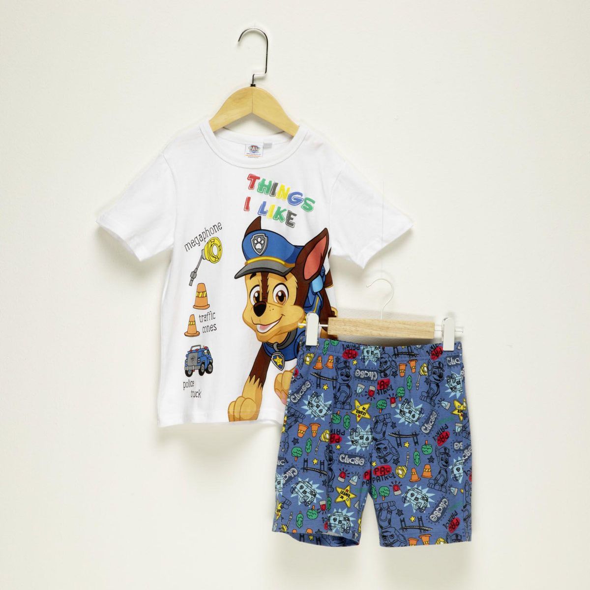 PAW PATROL - Pijama Niño Manga corta Paw Patrol 