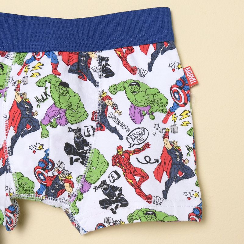 Boxer Niño Pack unidades de Algodón Avengers MARVEL