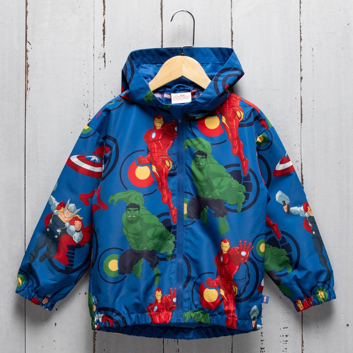 MARVEL - Chaqueta con capucha Niño Avengers