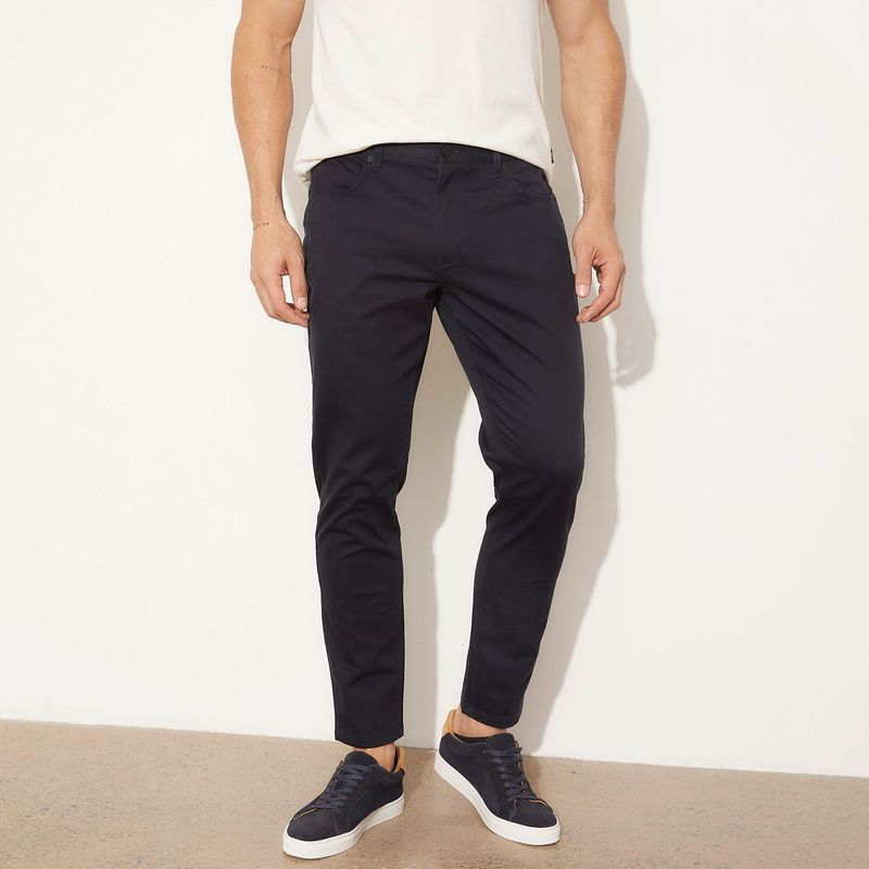 MOSSIMO - Pantalón Chino Hombre Skinny de Algodón Mossimo
