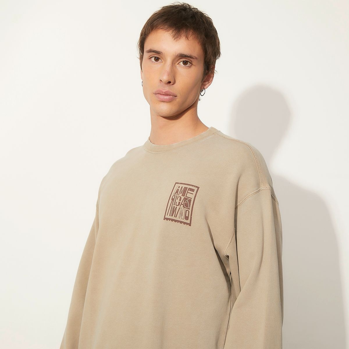 DENIMLAB - Buzo Hombre con Estampado de Algodón Denimlab