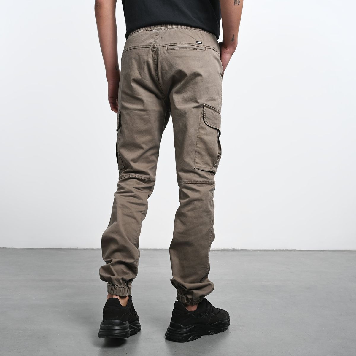 DENIMLAB - Pantalón cargo Hombre de Algodón Denimlab Largo 32