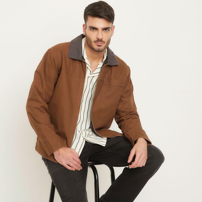BASEMENT - Chaqueta Hombre Algodón Basement
